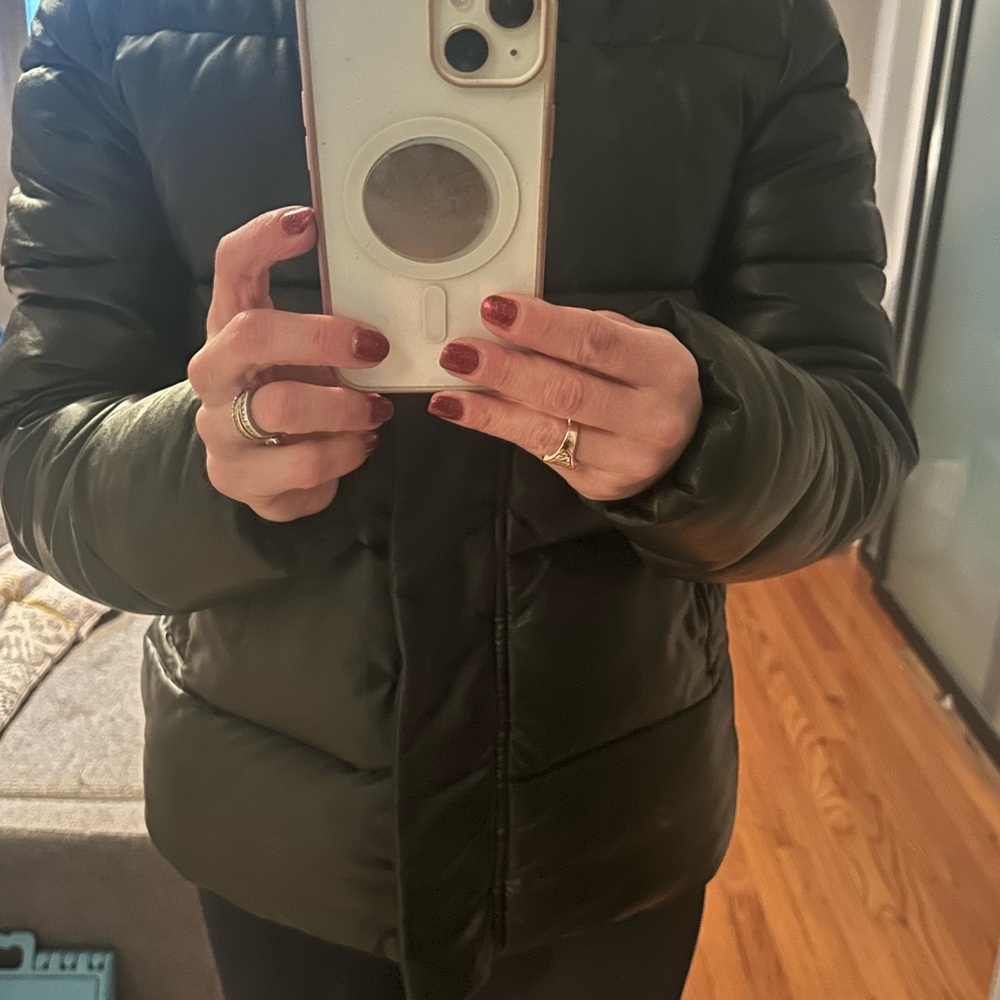 UNREAL FUR brand puffer jacket